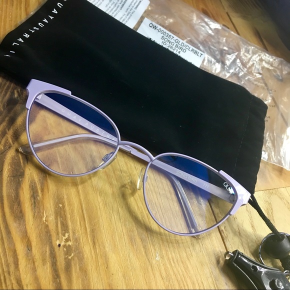 QUAY 🦢 Songbird Blue Light Blockers NWT - Picture 3 of 3